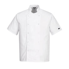 Load image into Gallery viewer, Portwest Cumbria Chefs Jacket S/S C733
