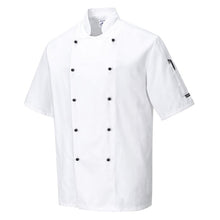 Load image into Gallery viewer, Portwest Kent Chefs Jacket S/S C734
