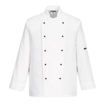 Load image into Gallery viewer, Portwest Somerset Chefs Jacket L/S C834
