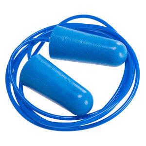Portwest Detectable Corded PU Ear Plugs Blue EP30 - 200 pairs