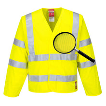 Load image into Gallery viewer, Portwest Hi-Vis Anti Static Jacket - Flame Resistant FR85
