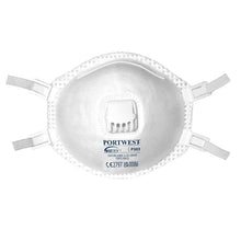 Load image into Gallery viewer, Portwest FFP3 Valved Dolomite Respirator White P303 - Pack of 10
