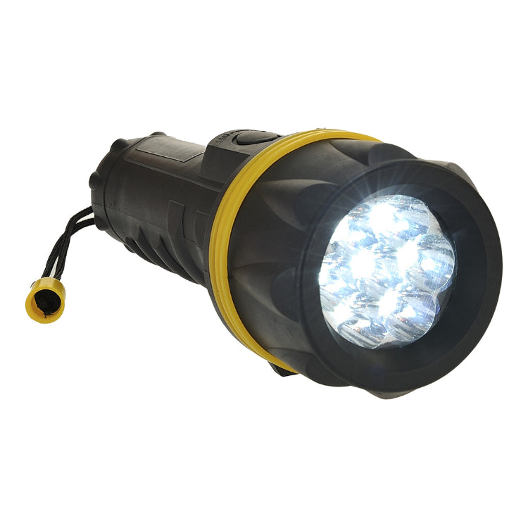 Portwest 7 LED Rubber Torch Yellow/Black PA60