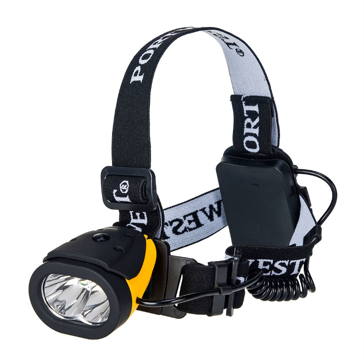 Portwest Dual Power Head Light Yellow/Black PA63