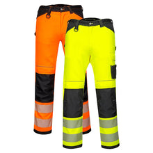 Load image into Gallery viewer, Portwest PW3 Hi-Vis Women&#39;s Stretch Work Trousers PW385
