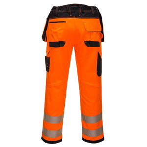 Portwest PW3 Hi-Vis Holster Pocket Work Trousers T501