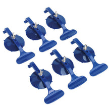 Load image into Gallery viewer, Sealey Suction Clamp Set 6pc
