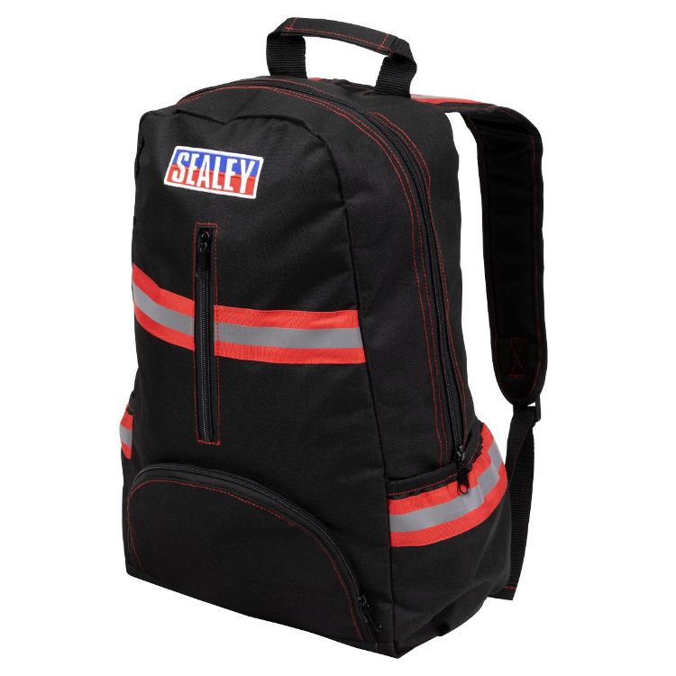 Sealey Backpack, Reflective Strips 430mm