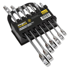 Load image into Gallery viewer, Sealey Ratchet Combination Spanner Set 7pc Metric (Siegen)
