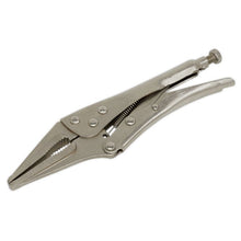 Load image into Gallery viewer, Sealey Locking Pliers Long Nose 225mm (Siegen)
