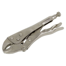 Load image into Gallery viewer, Sealey Locking Pliers 175mm Curved Jaw (Siegen)
