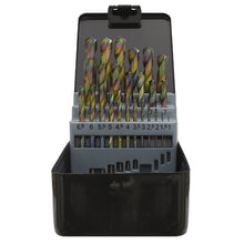 Load image into Gallery viewer, Sealey HSS Drill Bit Set 25pc Edge Ground - Metric DIN 338
