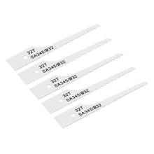 Load image into Gallery viewer, Sealey Air Saw Blade 32tpi - Pack of 5 (SA345/B32)
