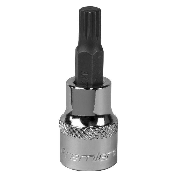 Sealey Spline Socket Bit M7 3/8