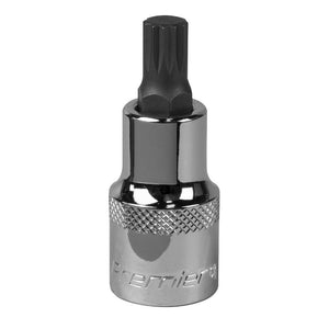 Sealey Spline Socket Bit M9 1/2" Sq Drive (Premier)