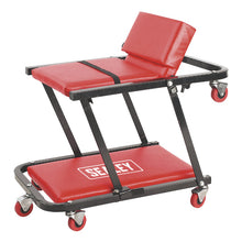 Load image into Gallery viewer, Sealey Creeper/Seat Steel, 7 Wheels &amp; Adjustable Head Rest
