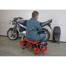 Load image into Gallery viewer, Sealey Mechanic&#39;s Detailing Utility Seat (SCR91)
