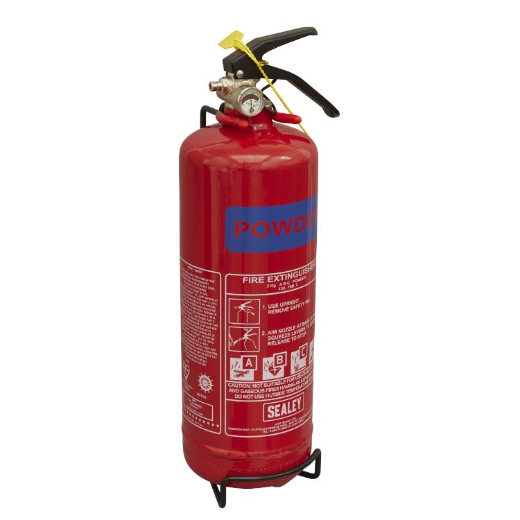 Sealey Fire Extinguisher 2kg Dry Powder