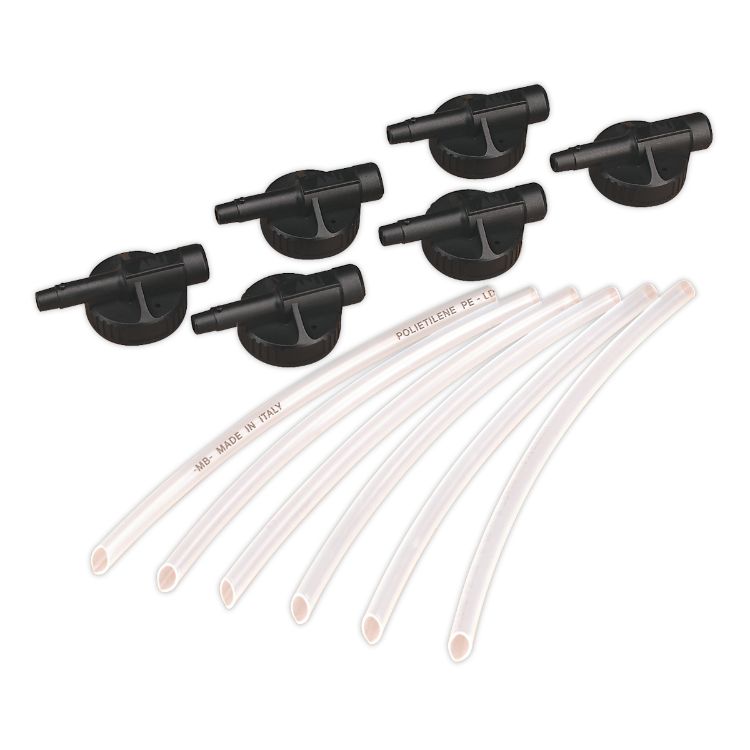 Sealey Disposable Heads & Tubes for SG14D - Pack of 6