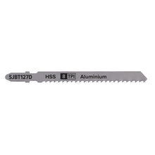 Load image into Gallery viewer, Sealey Jigsaw Blade 100mm - Aluminium  8tpi - Pack of 5

