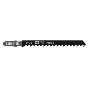 Sealey Jigsaw Blade 100mm - General Wood  6tpi - Pack of 5