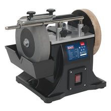 Load image into Gallery viewer, Sealey Sharpener 200mm, Honing Wheel 180W
