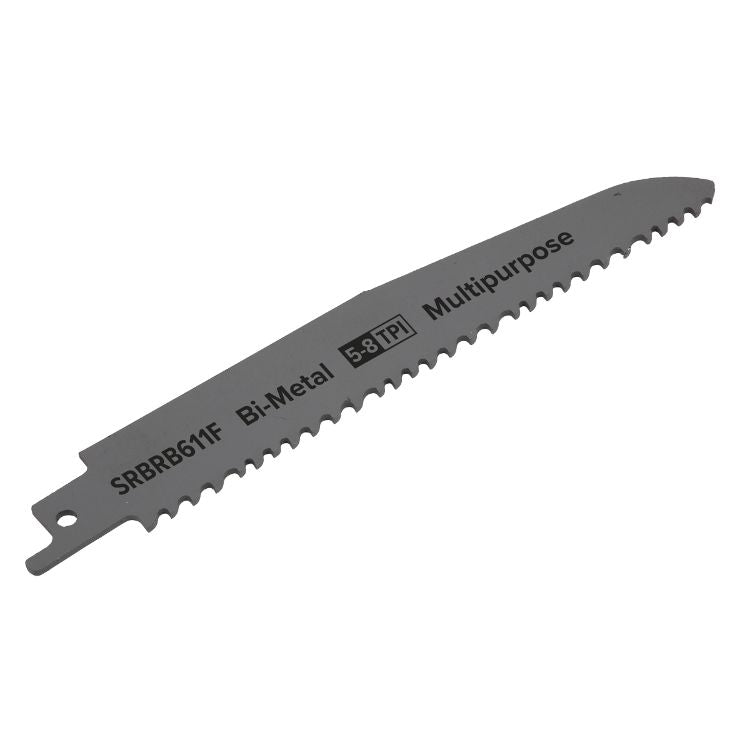 Sealey Reciprocating Saw Blade Multipurpose 150mm (6