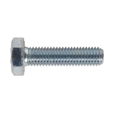 Load image into Gallery viewer, Sealey HT Zinc Setscrew DIN 933 - M10 x 40mm - Grade 8.8 - Pack of 25

