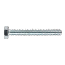 Load image into Gallery viewer, Sealey HT Zinc Setscrew DIN 933 - M10 x 80mm - Grade 8.8 - Pack of 25
