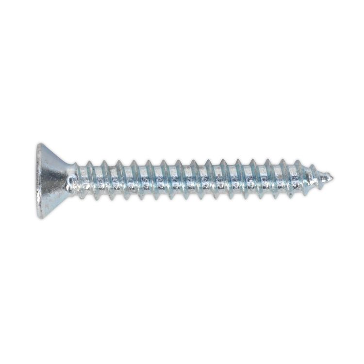Sealey Self Tapping Screw 3.5 x 25mm Countersunk Pozi - Pack of 100