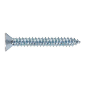 Sealey Self Tapping Screw 4.8 x 38mm Countersunk Pozi - Pack of 100