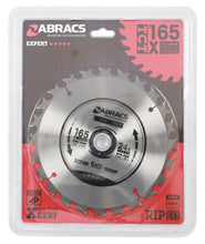 Load image into Gallery viewer, Abracs Cordless TCT Blade 165mm x 20mm x 24T - Wood
