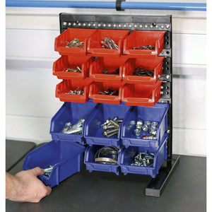 Sealey Bin Storage System Bench Mounting 15 Bins