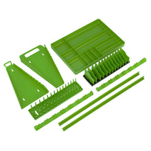 Load image into Gallery viewer, Sealey Tool Storage Organiser Set 9pc (Hi-Vis Green) (Premier)
