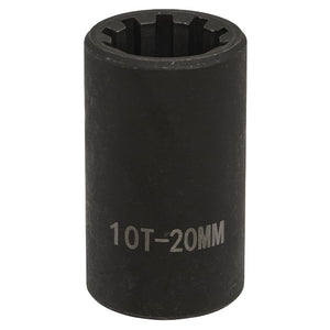 Sealey Brake Caliper Socket 1/2" Sq Drive 20mm - 10-Point