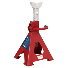 Load image into Gallery viewer, Sealey Axle Stands (Pair) 6 Tonne Capacity per Stand Ratchet Type

