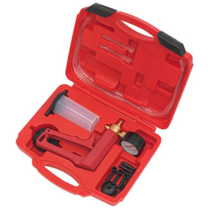 Sealey Vacuum Tester & Brake Bleeding Kit in Storage Case (VS4022)