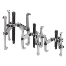 Load image into Gallery viewer, Sealey Triple Leg Gear Reversible Puller Set 3pc
