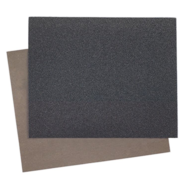 Sealey Wet & Dry Paper 230 x 280mm 1200 Grit - Pack of 25