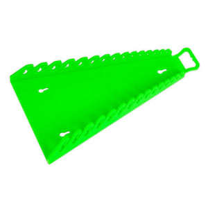 Sealey Reverse Spanner Rack Capacity 15 Spanners (TPR) - Hi-Vis Green (Premier)
