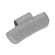 Load image into Gallery viewer, Sealey Wheel Weight 20g Hammer-On Plastic Coated Zinc for Alloy Wheels - Pack of 100

