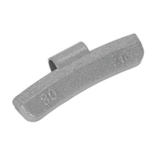 Load image into Gallery viewer, Sealey Wheel Weight 30g Hammer-On Plastic Coated Zinc for Alloy Wheels - Pack of 100
