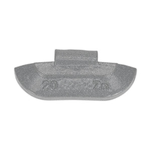 Sealey Wheel Weight 20g Hammer-On Zinc for Steel Wheels - Pack of 100