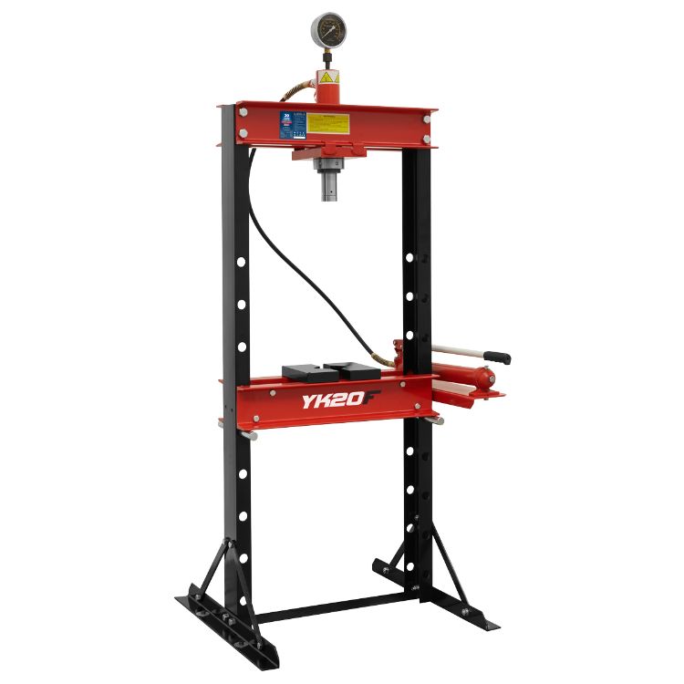Sealey Hydraulic Press 20 Tonne Floor Type (YK20F)